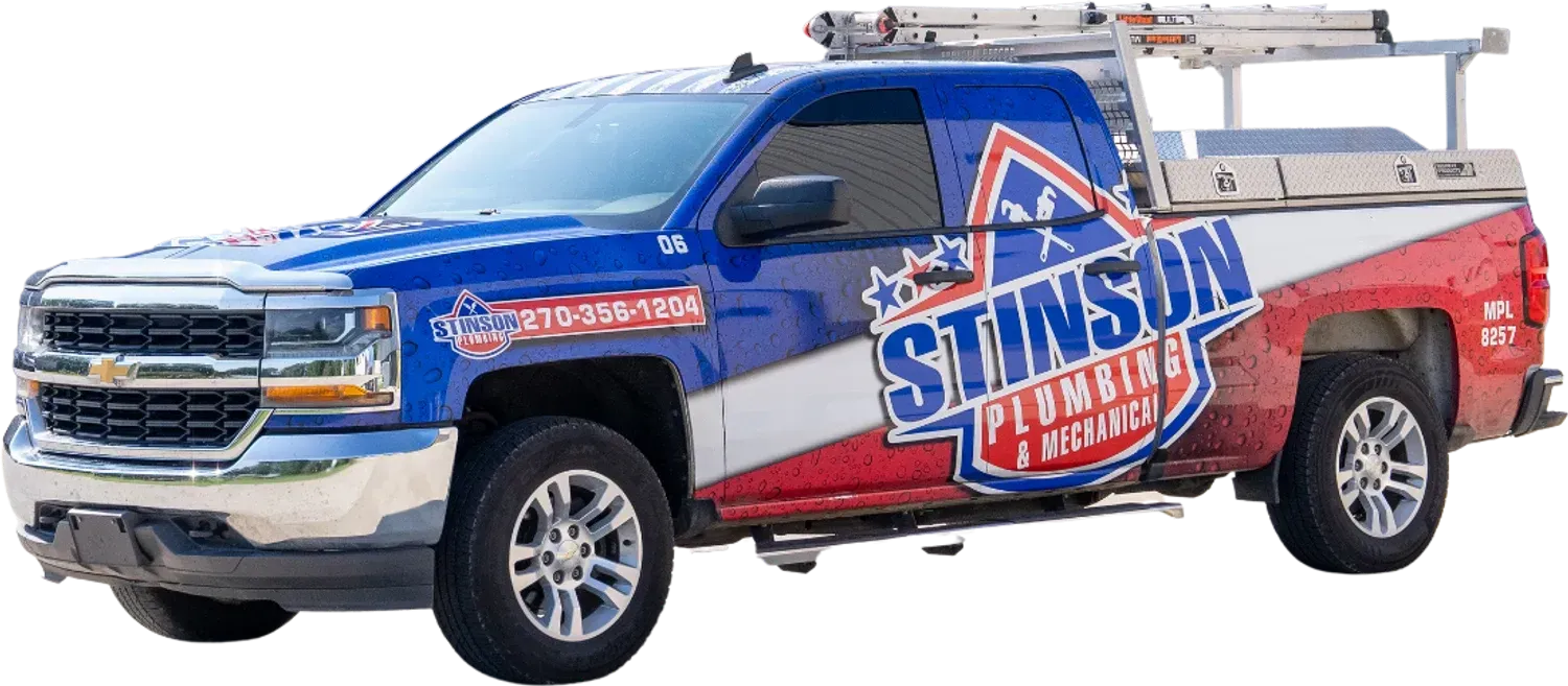 Stinson Plumbing service truck
